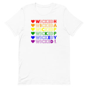 Wicked Happy Pride Stacked