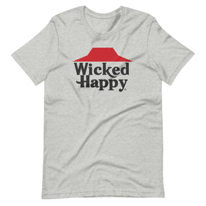 Wicked Happy the Hut Unisex t-shirt