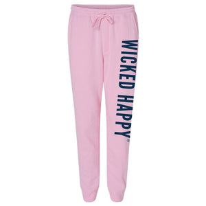 Pink Midweight Fleece Pants