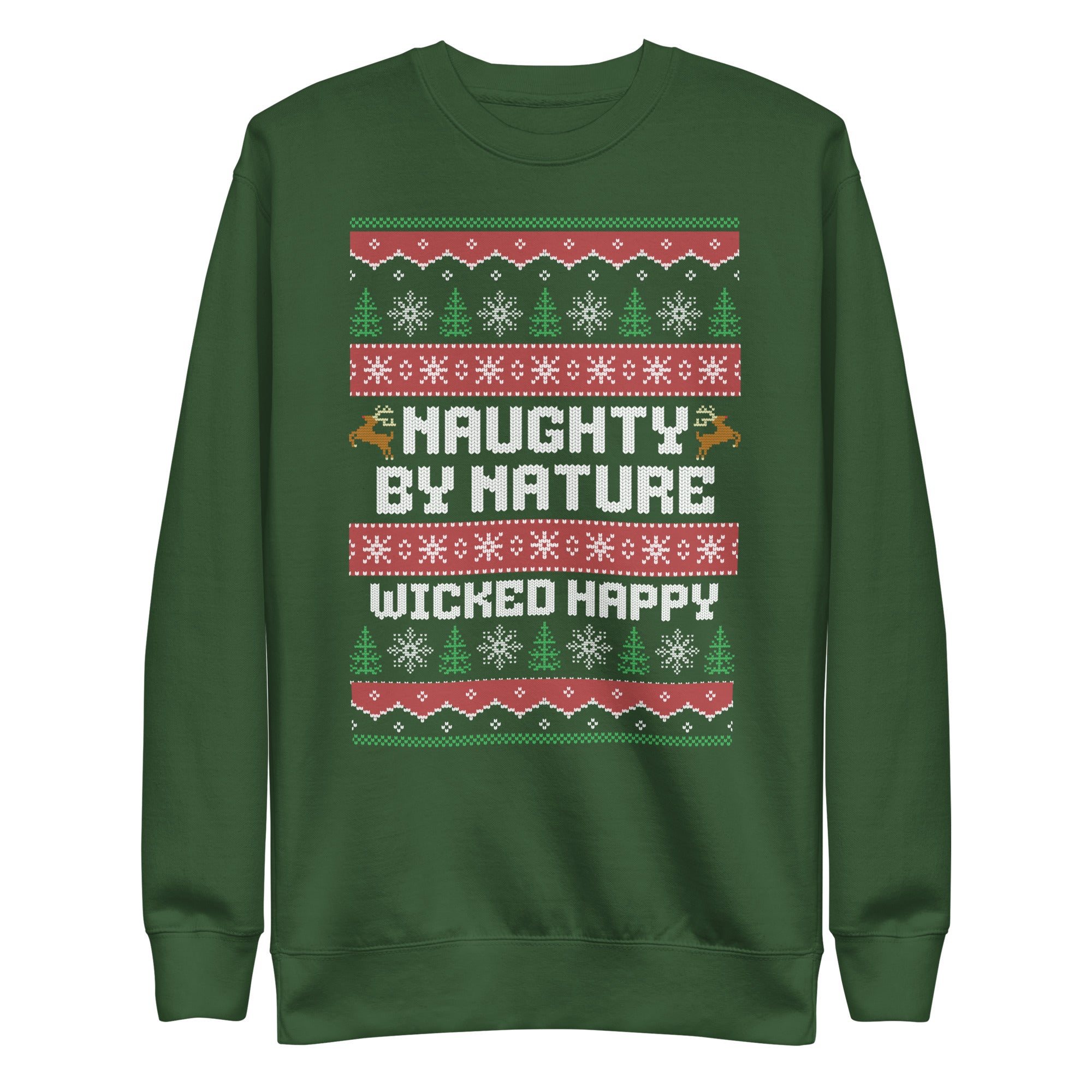 Wicked Ugly Christmas Sweater (Sweatshirt) - Wicked Happy