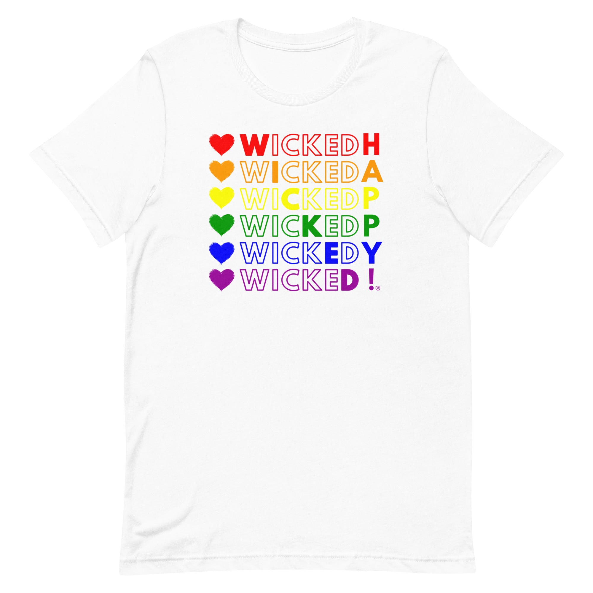 Wicked Happy Pride Stacked