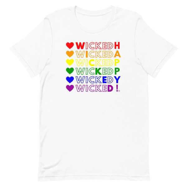 Wicked Happy Pride Stacked