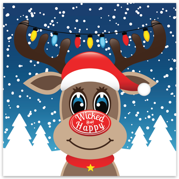 Wicked Happy Christmas Stickers