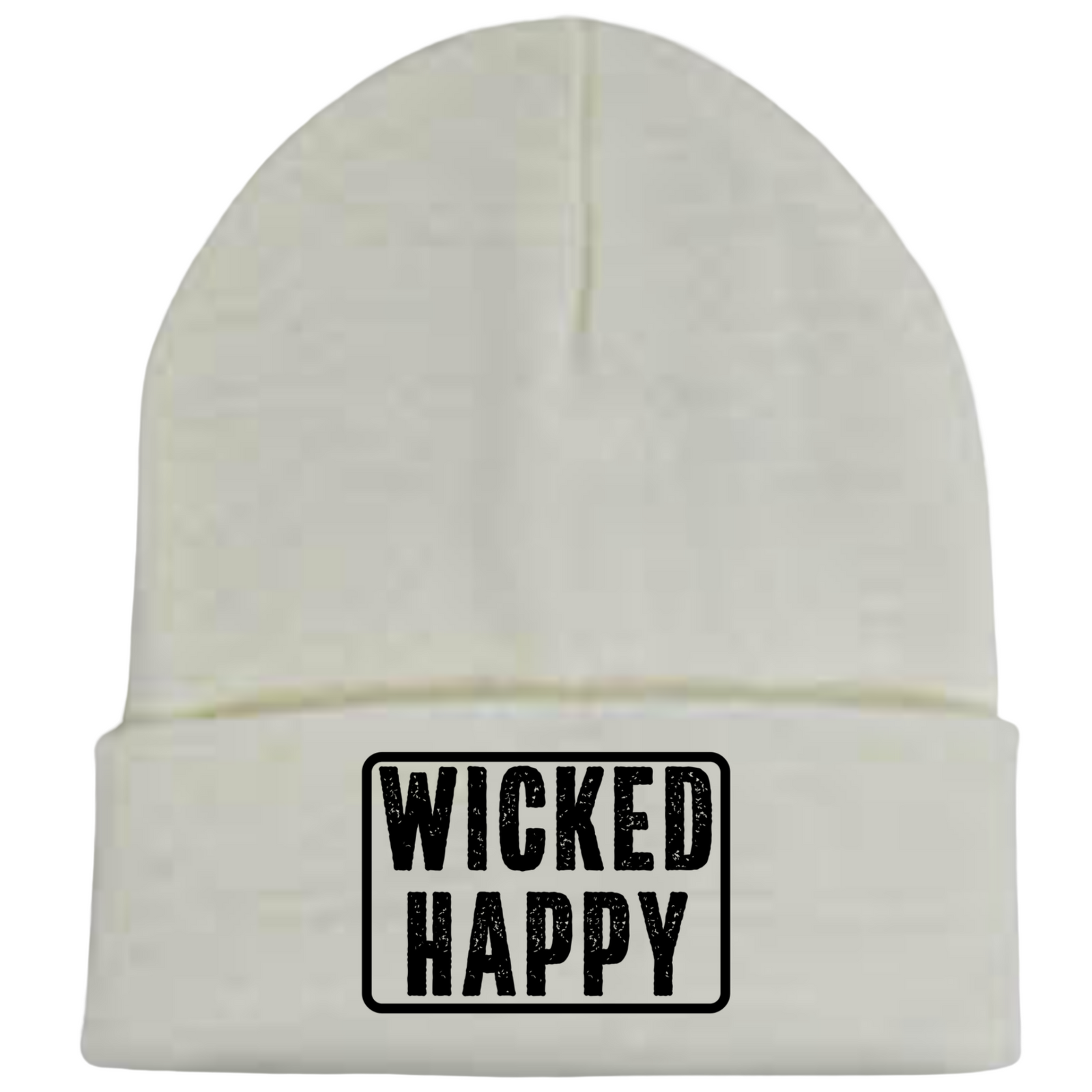 Long Style West Coast Beanie - Ivory White