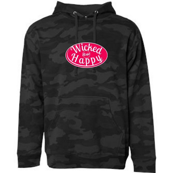 Unisex Signature Logo - Black Camo