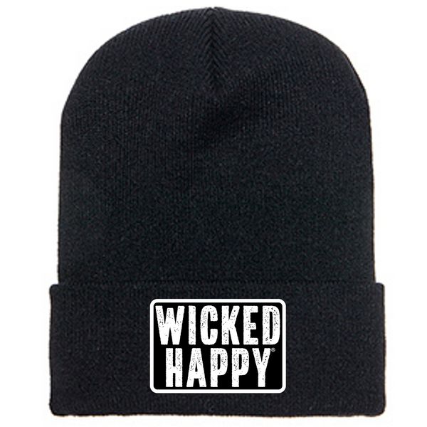 Wholesale Long Style West Coast Beanie - Black