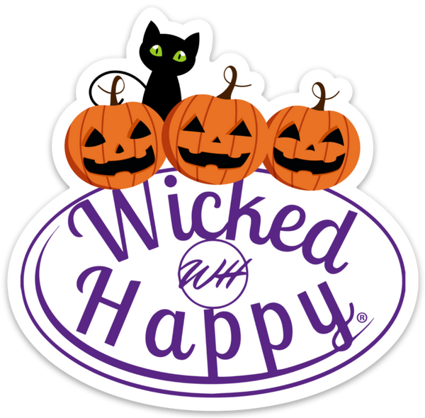 Wicked Happy Signature Stickers - Halloween