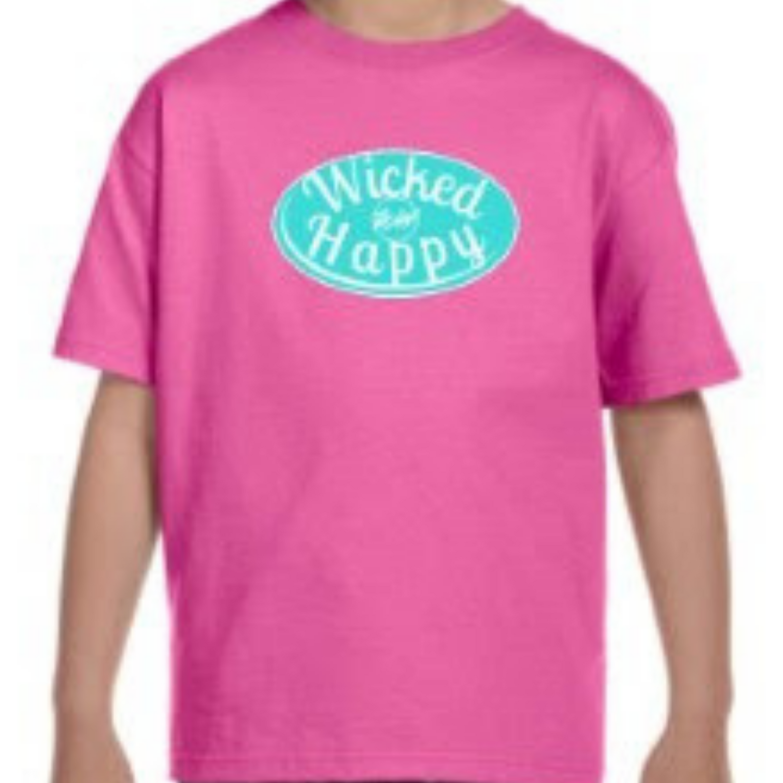 Youth - Azelea Signature Aqua Logo Short Sleeve.