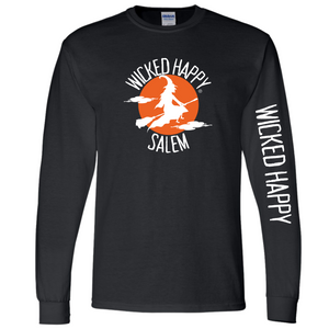 Salem Witch Long Sleeve Black - Wholesale