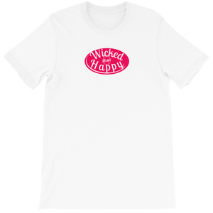 Signature Unisex White TriBlend-Red Logo