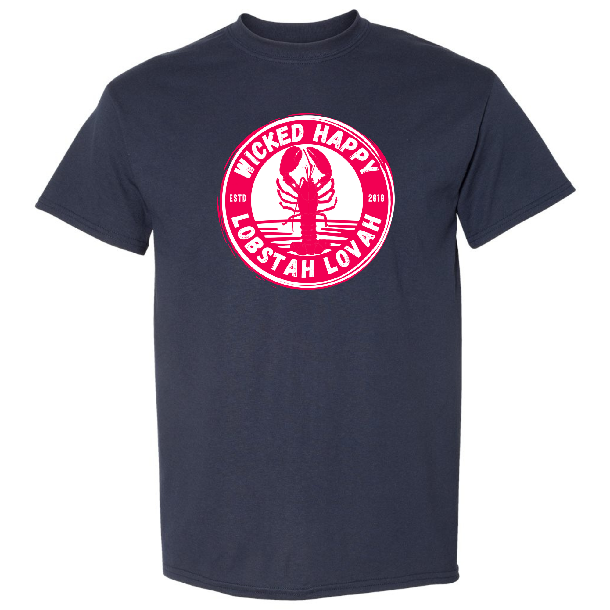 Lobstah Lovah Shirt - Navy