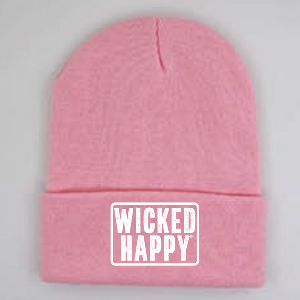 Wholesale Long Style West Coast Beanie - Pink