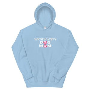 Wicked Happy Dog Mom Double Paw - Unisex Hoodie