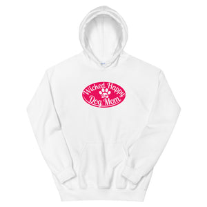 Wicked Happy Dog Mom - Hoodie - Red Logo