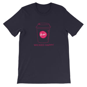 Wicked Happy with my Coffee - Unisex Short Sleeve