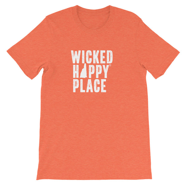 New Hampshire-Wicked Happy Place Unisex T-Shirt