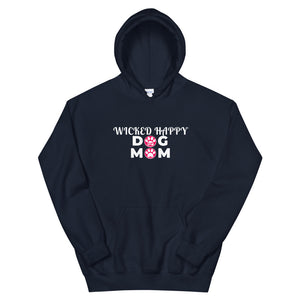 Wicked Happy Dog Mom Double Paw - Unisex Hoodie