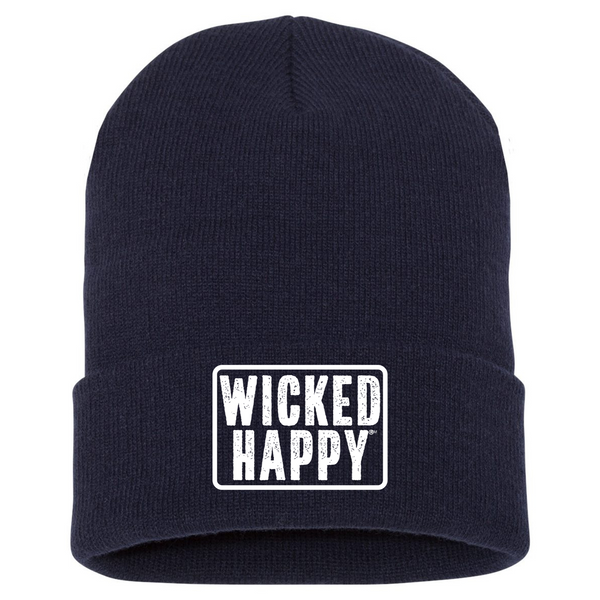 Wholesale Long Style West Coast Beanie - Navy