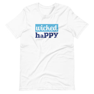 Wicked Happy Fluffy Unisex t-shirt